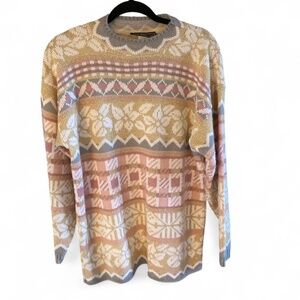 Retro Multi Color Sweater